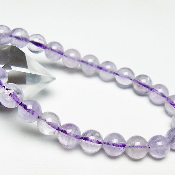 アメジスト ブレスレット 8mm [T403-18011]
