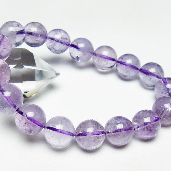 アメジスト ブレスレット 12mm [T403-18045]
