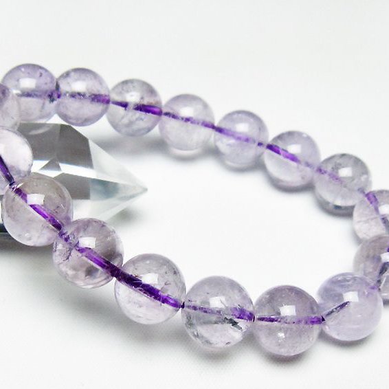 アメジスト ブレスレット 12mm [T403-18047]