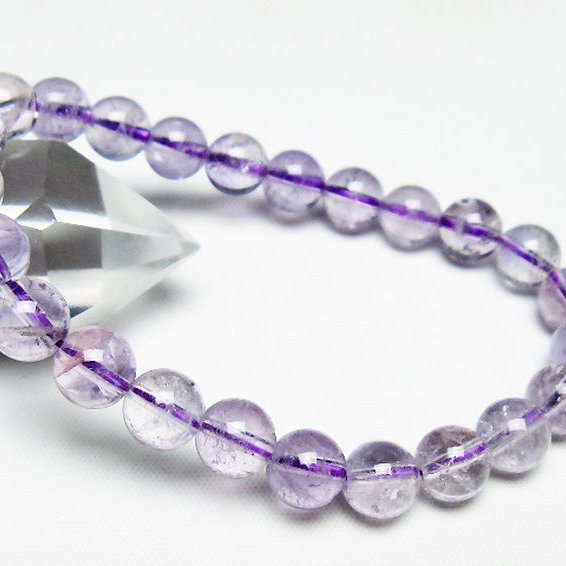アメジスト ブレスレット 8mm [T403-18071]