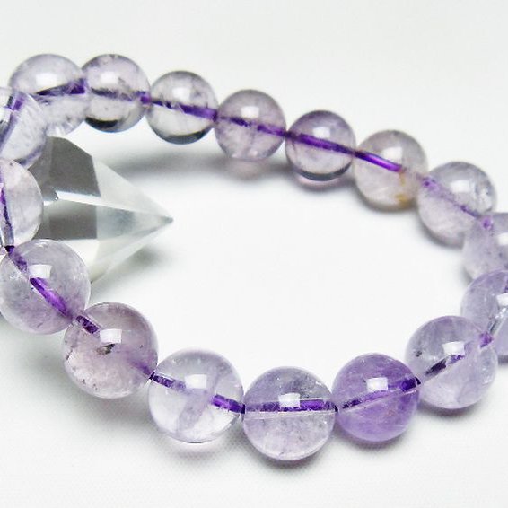 アメジスト ブレスレット 12mm [T403-18097]