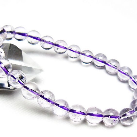アメジスト ブレスレット 8mm [t403-18185]
