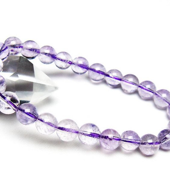 アメジスト ブレスレット 8mm [T403-18189]