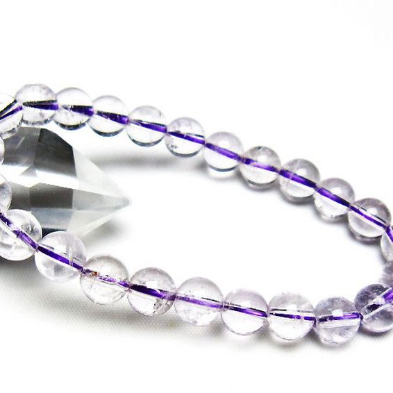 アメジスト ブレスレット 8mm [T403-18197]