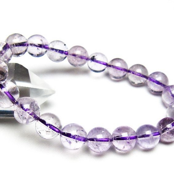 アメジスト ブレスレット 10mm [T403-18230]