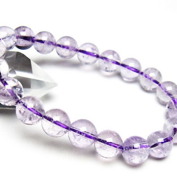 アメジスト ブレスレット 10mm [T403-18244]