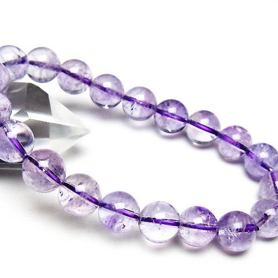 アメジスト ブレスレット 10mm [T403-18282]