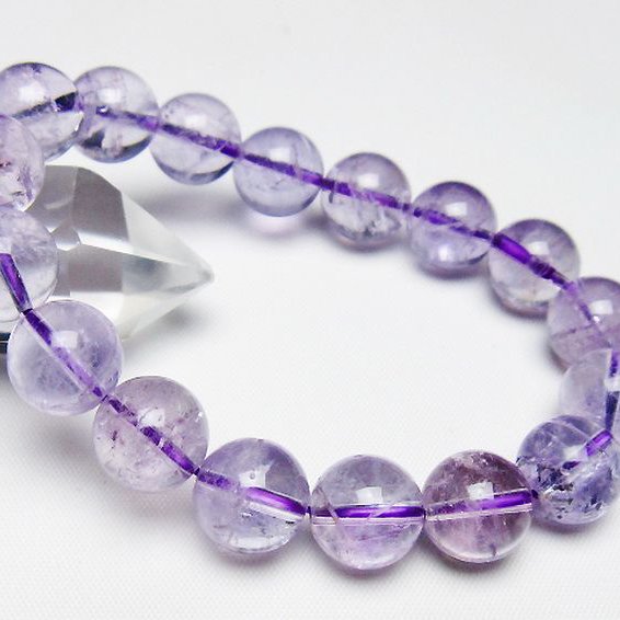 アメジスト ブレスレット 12mm [t403-18500]