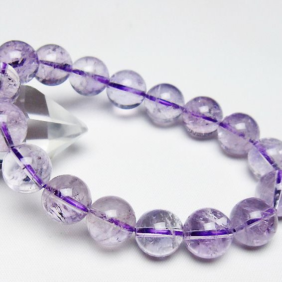 アメジスト ブレスレット 12mm [t403-18502]