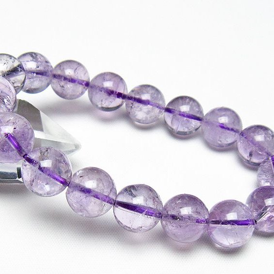 アメジスト ブレスレット 12mm [t403-18749]
