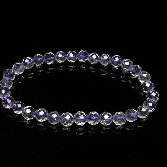 アメジスト ブレスレット 6mm  T404-1109[T404-1109]
