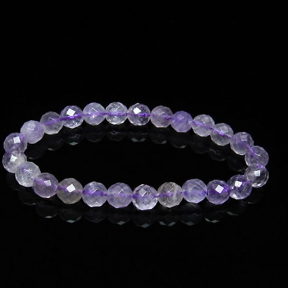 アメジスト ブレスレット 8mm [T404-1194]
