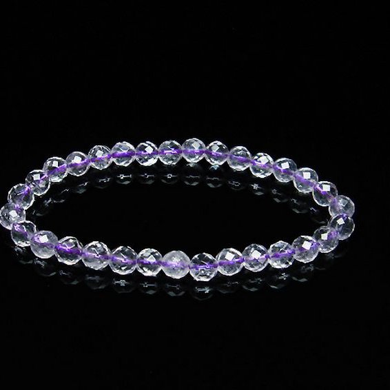 アメジスト ブレスレット 6mm [T404-1311]