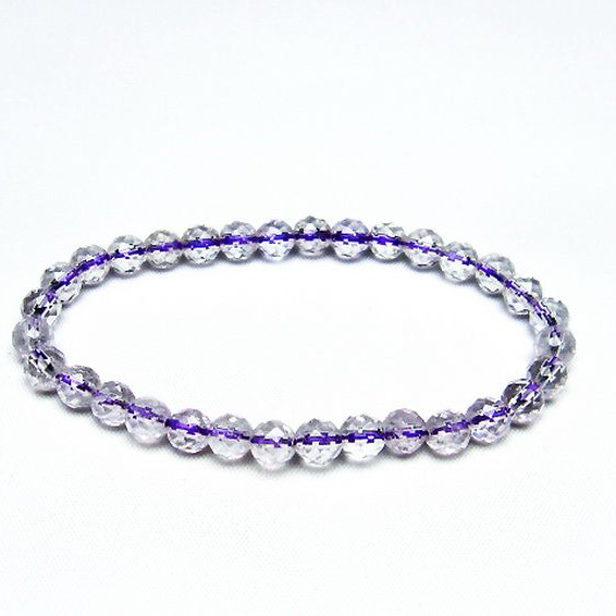 アメジスト ブレスレット 6mm [T404-1314]