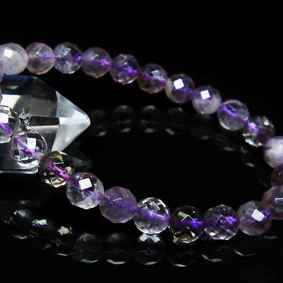アメジスト ブレスレット 8mm [T404-1375]