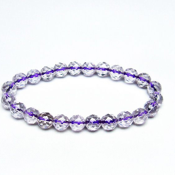 アメジスト ブレスレット 8mm [T404-1398]