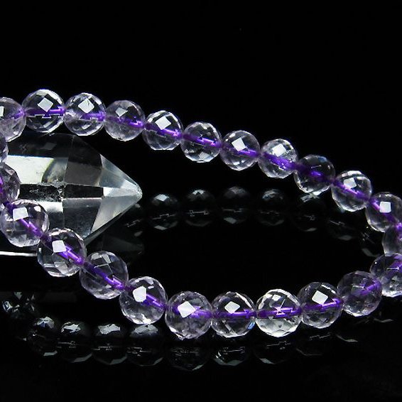 アメジスト ブレスレット 8mm [T404-1425]