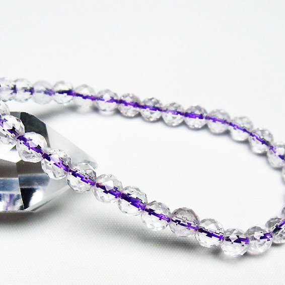 アメジスト ブレスレット 6mm [t404-1518]