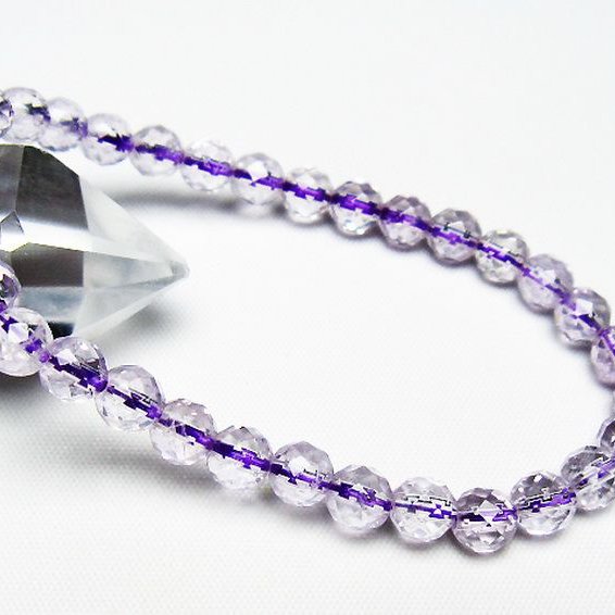 アメジスト ブレスレット 6mm [t404-1529]