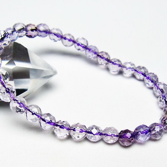 アメジスト ブレスレット 6mm [t404-1536]
