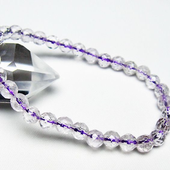 アメジスト ブレスレット 6mm [t404-1542]