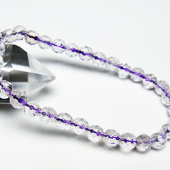 アメジスト ブレスレット 6mm [T404-1556]