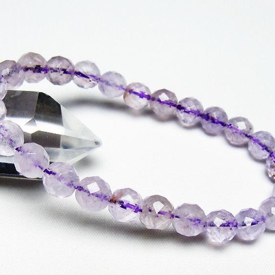 アメジスト ブレスレット 8mm [T404-1590]