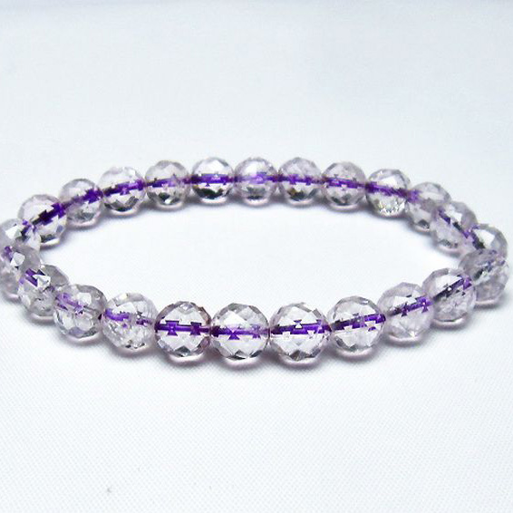 アメジスト ブレスレット 8mm [T404-567]