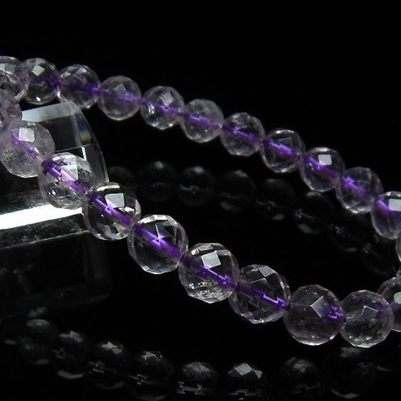 アメジスト ブレスレット 8mm [T404-585]