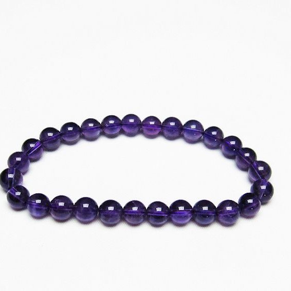 アメジスト ブレスレット 7mm [T406-3141]