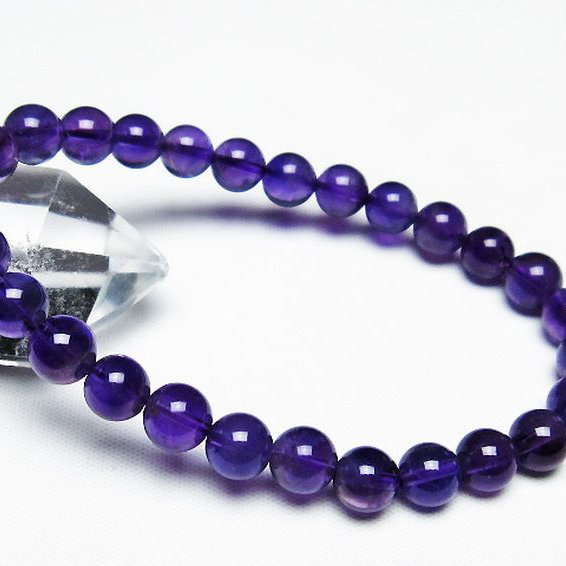 アメジスト ブレスレット 7mm [T406-3417]