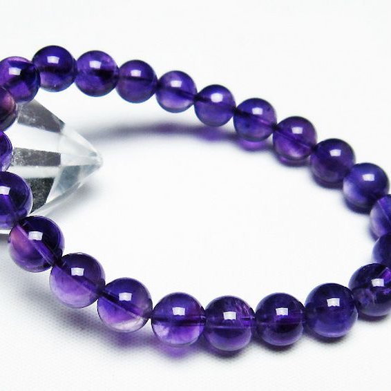 アメジスト ブレスレット 8mm [t406-3435]