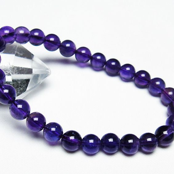 アメジスト ブレスレット 7mm [T406-3487]