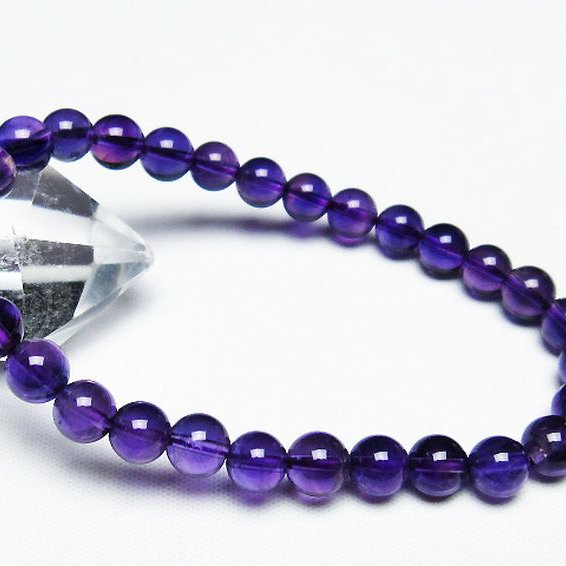 アメジスト ブレスレット 7mm [T406-3506]