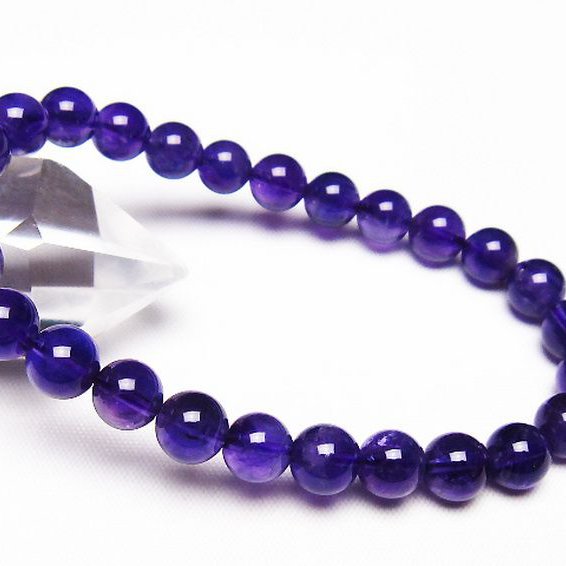 アメジスト ブレスレット 7mm [t406-3530]