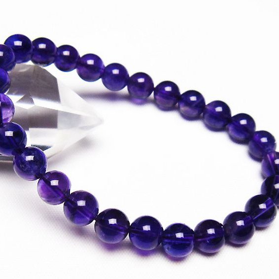 アメジスト ブレスレット 7mm [T406-3560]