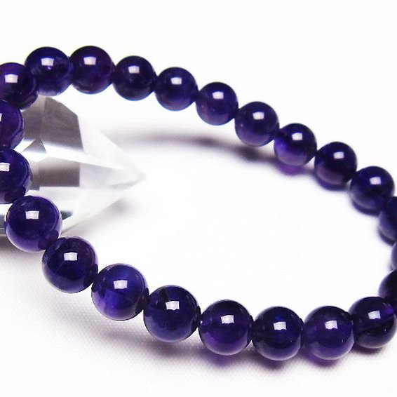アメジスト ブレスレット 8mm [T406-3584]