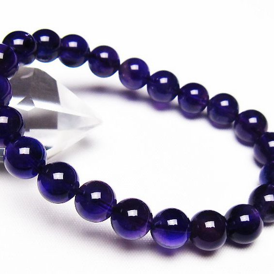 アメジスト ブレスレット 9mm [T406-3621]