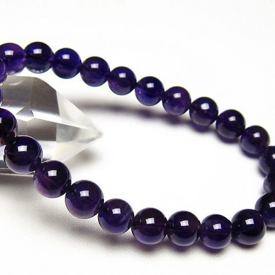 アメジスト ブレスレット 8mm [t406-3754]