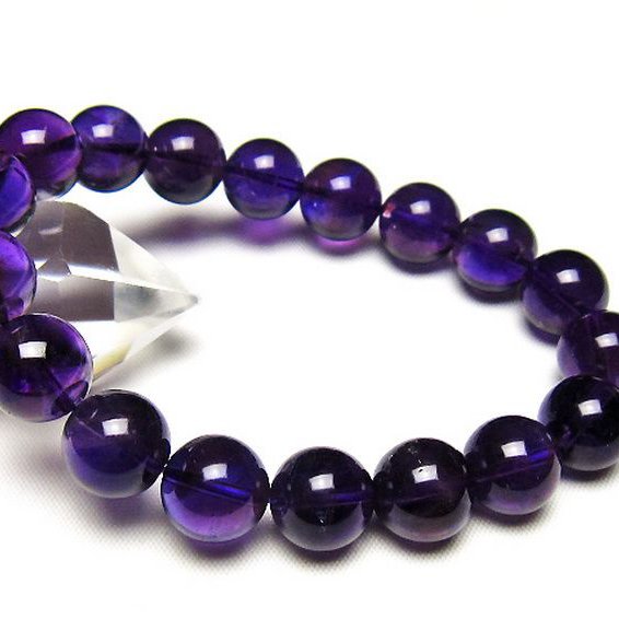 アメジスト ブレスレット 12mm [t406-3770]