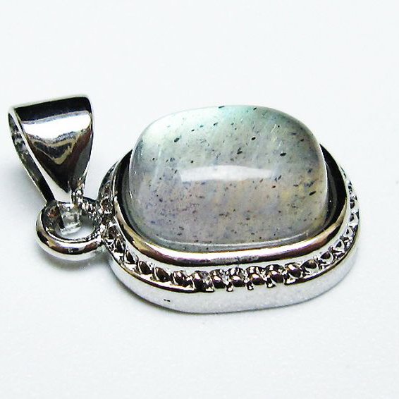 ラブラドライト ペンダント [T409-3964]