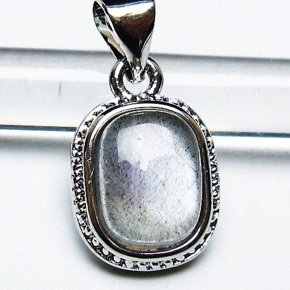 ラブラドライト ペンダント [T409-4072]