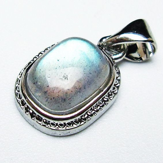 ラブラドライト ペンダント [T409-4073]