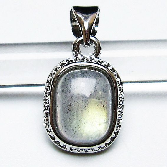 ラブラドライト ペンダント [T409-4083]