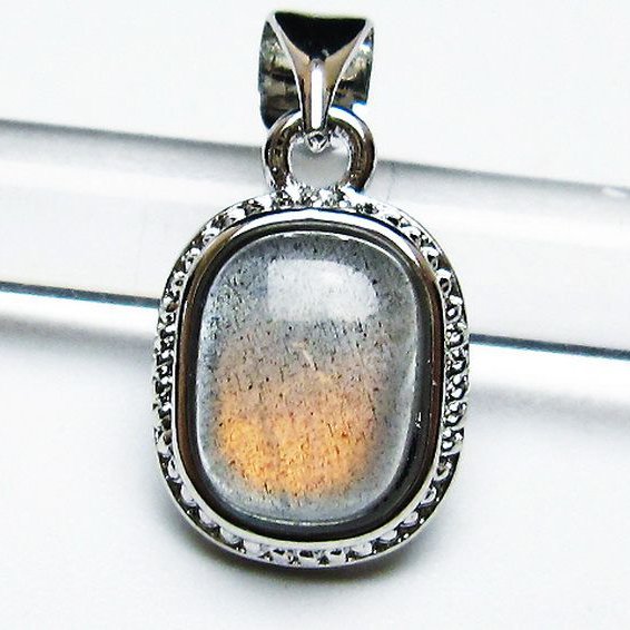 ラブラドライト ペンダント [T409-4092]