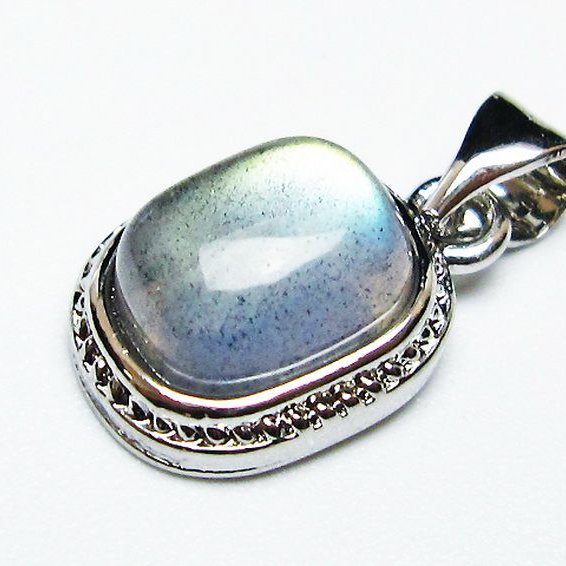 ラブラドライト ペンダント [T409-4093]