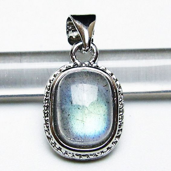 ラブラドライト ペンダント [T409-4095]