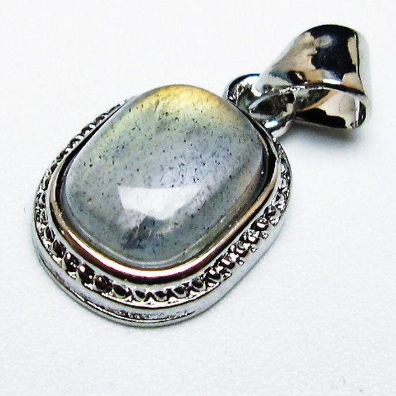 ラブラドライト ペンダント [T409-4108]