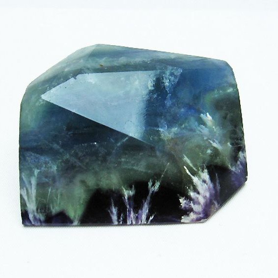 エンジェルフェザー フローライト 原石[T41-1335]