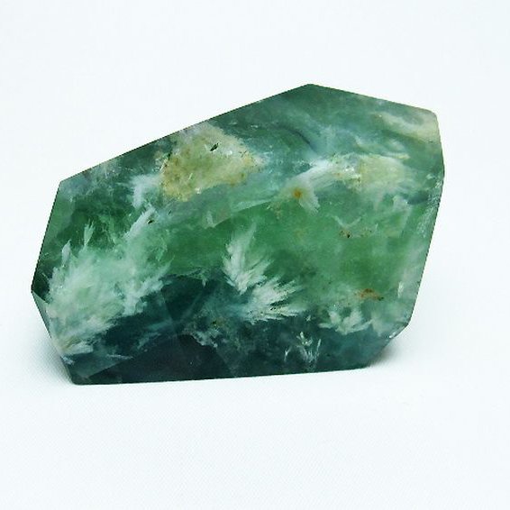 エンジェルフェザー フローライト 原石 [t41-1391]